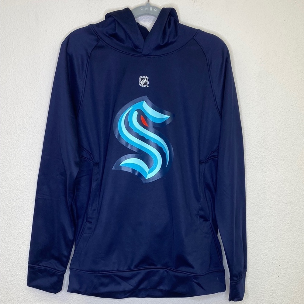 NHL Seattle Kraken Pullover Hoodie Sweatshirt NWT Size Youth XL
